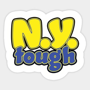 New York Tough Sticker